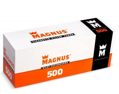 Гільзи Magnus Clasick 500 шт (15мм) Гільзи Magnus Clasick 500 шт (15мм) фото