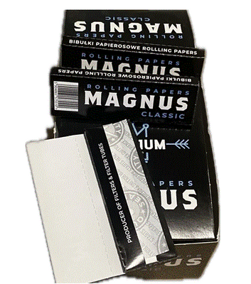 Папір для самокруток Magnus (50шт Клейка основа) Папір для самокруток Magnus (50шт Клейка основа) фото